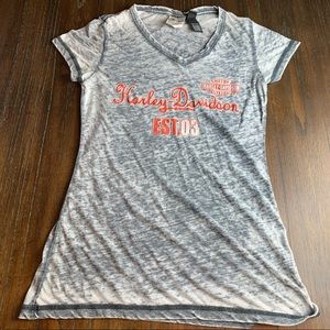 Harley Davidson Heathered gray shirt